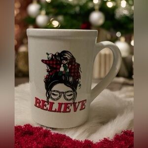 16oz Believe ceramic mug (new)